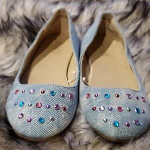 Children's place denim flats